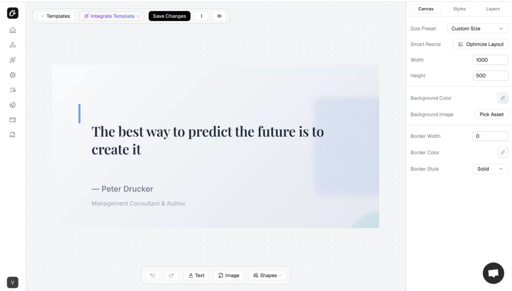 AI image generation with Orshot
