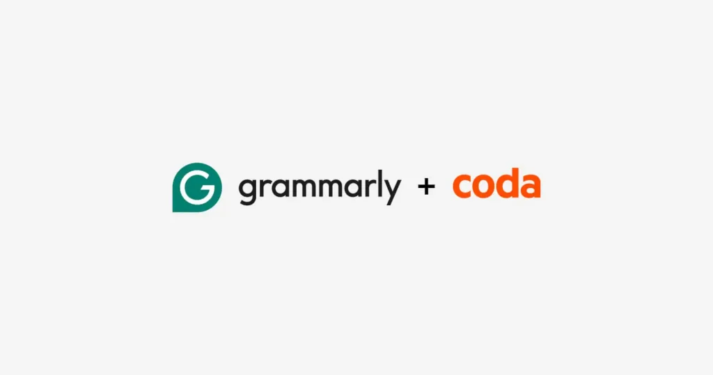 Grammarly and Coda