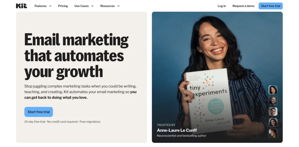 Kit email platform December 2025