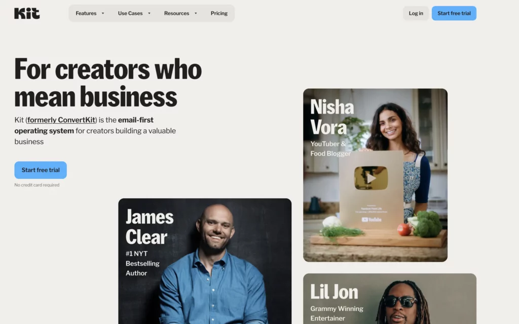 Kit (former convertkit)