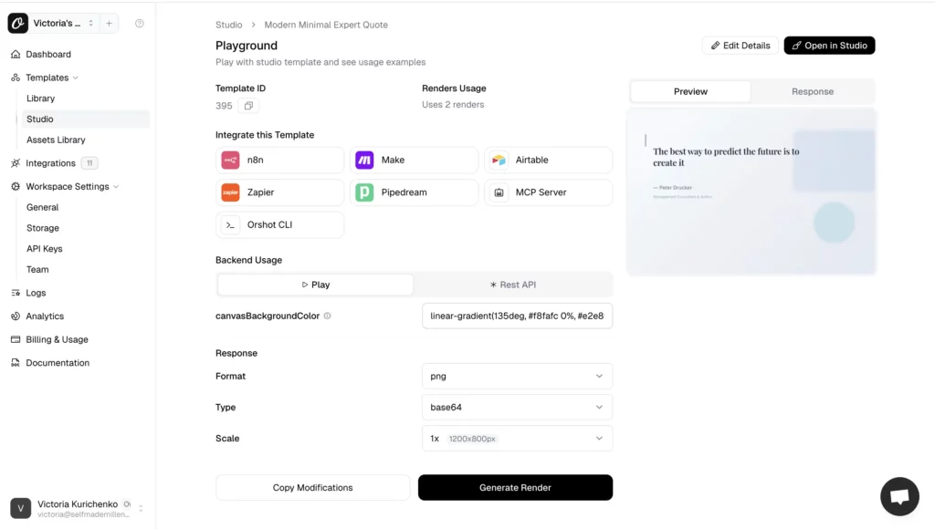 Orshot AI for marketing tool