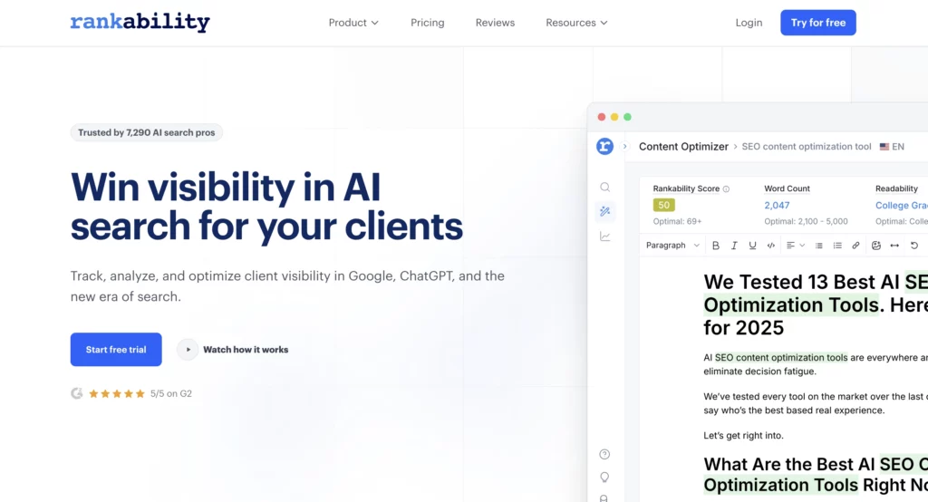 Rankability December 2025
