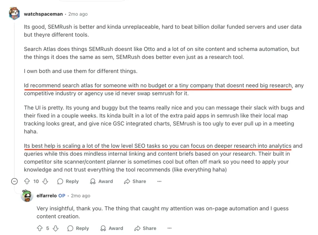 Search Atlas on Reddit