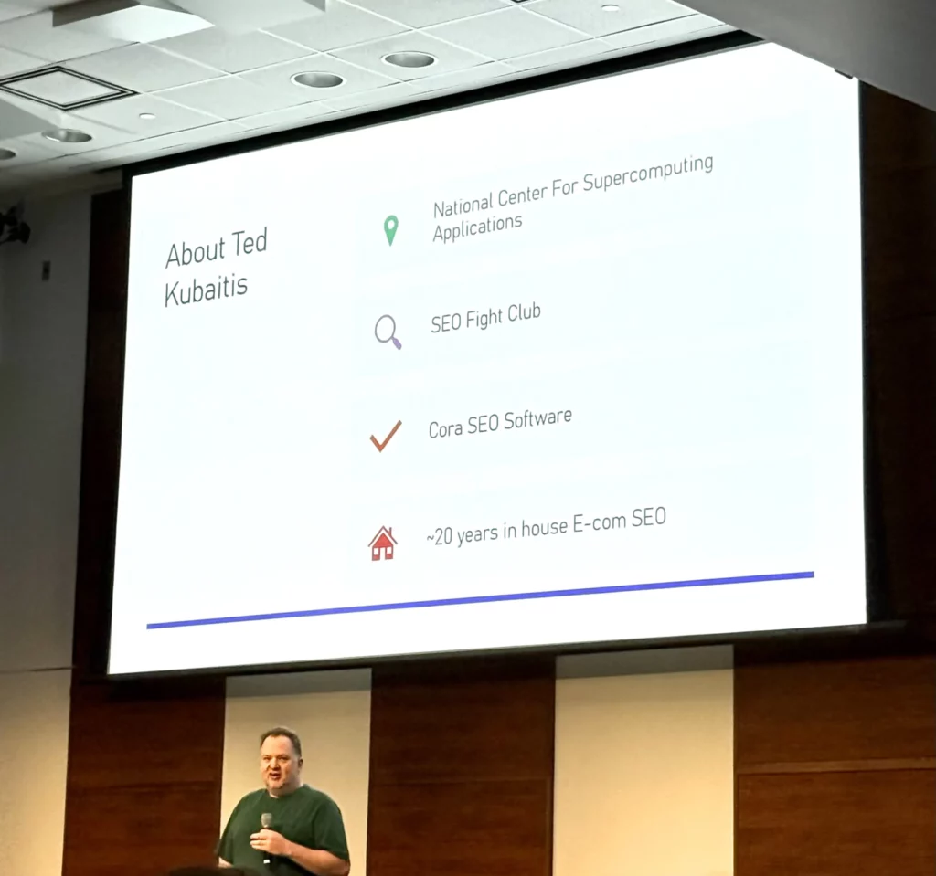 Ted Kubaitis presentation