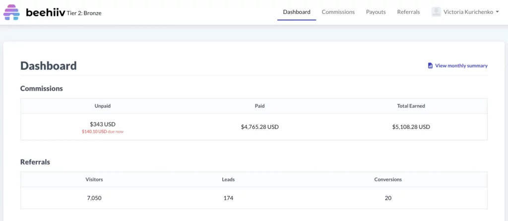 beehiiv partner program