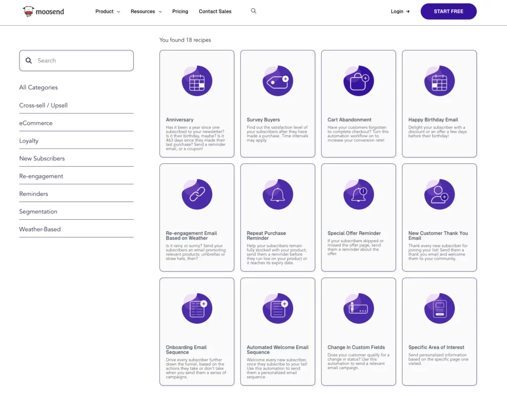 moosend marketing automation