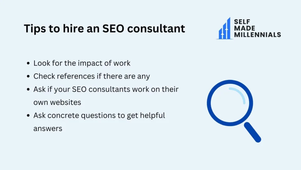 How to hire an SEO consultant