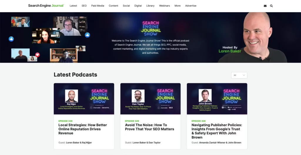 Search Engine Journal podcast