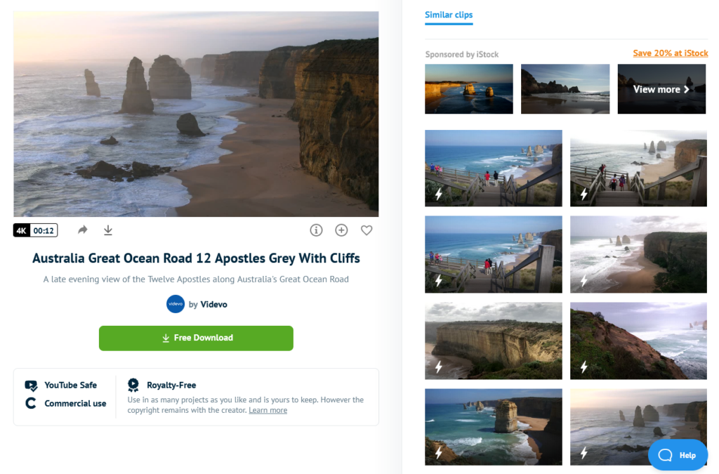 Videvo review and licensing