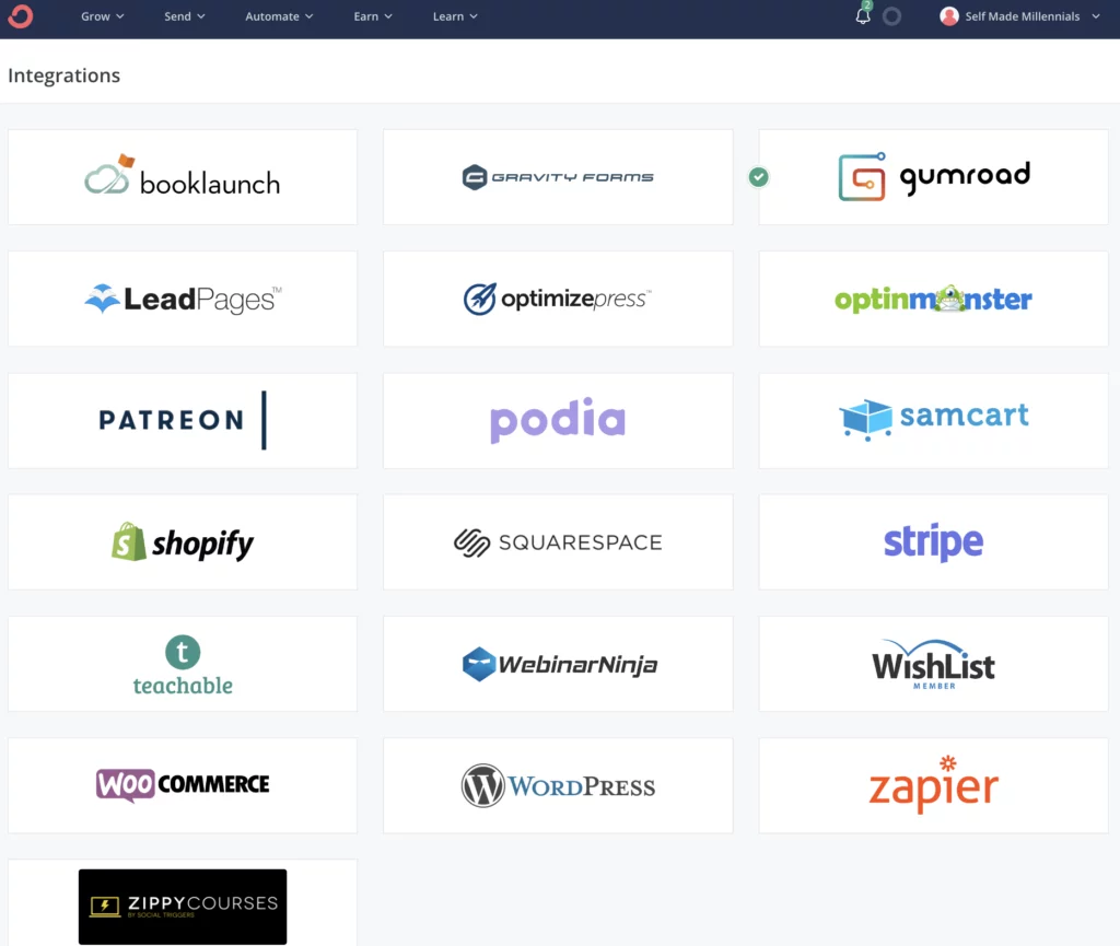 Convertkit integrations review