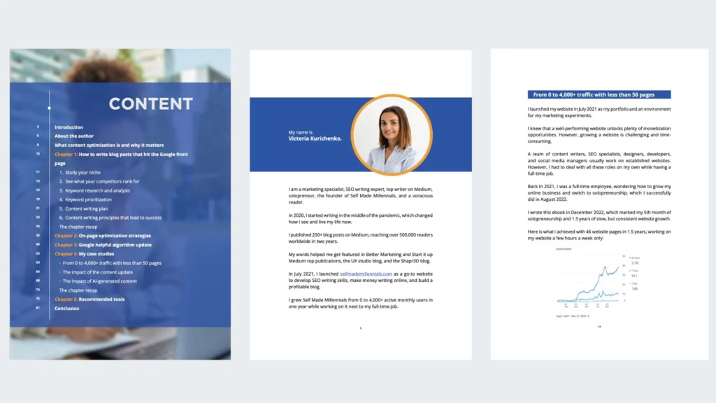 excerpt from my seo writing book