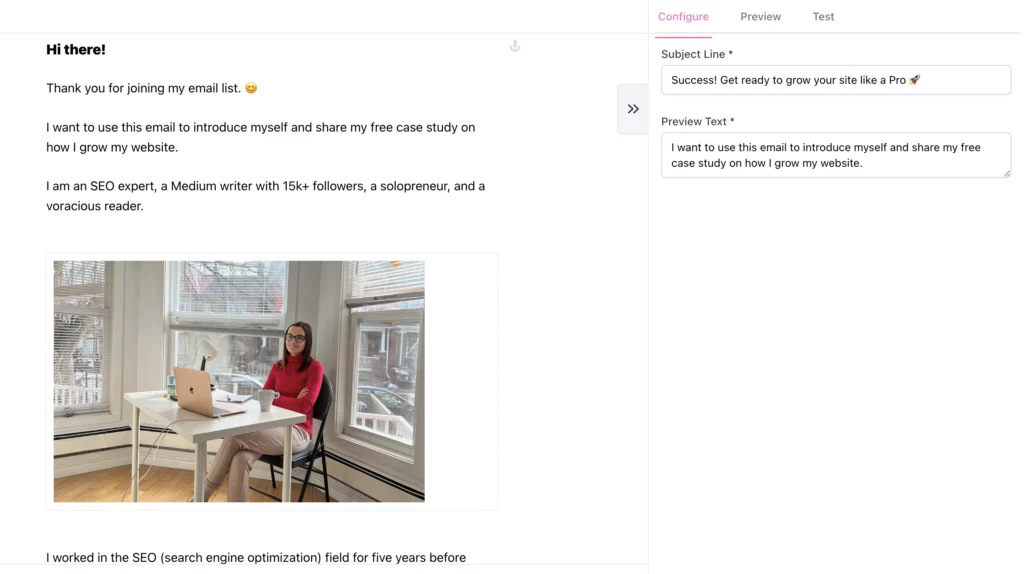 Website growth mastery newsletter
